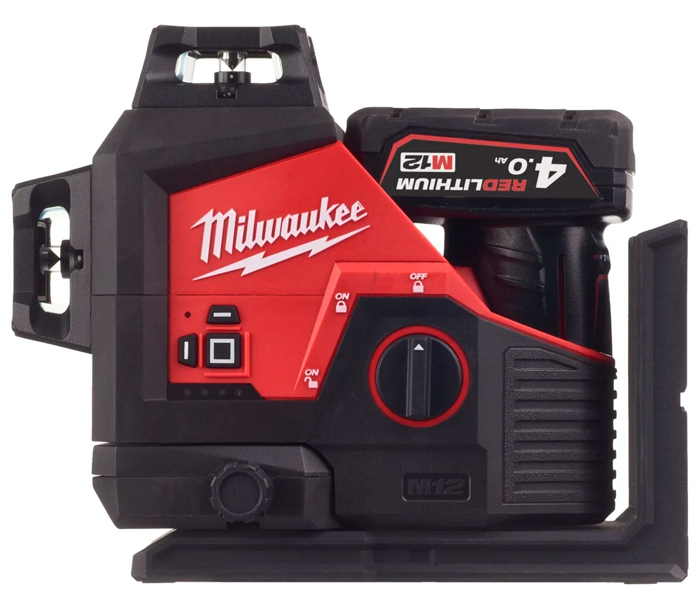 Лазерный уровень MILWAUKEE M12 3PL-401C 3луча 38m photo 0