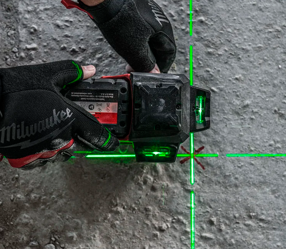 Лазерный уровень MILWAUKEE M12 3PL-401C 3луча 38m photo 6