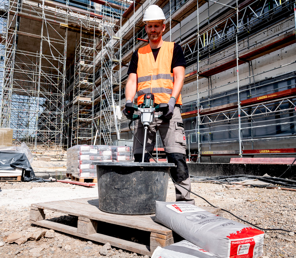 Миксер строительный METABO RWEV 1600-2 1600вт photo 1