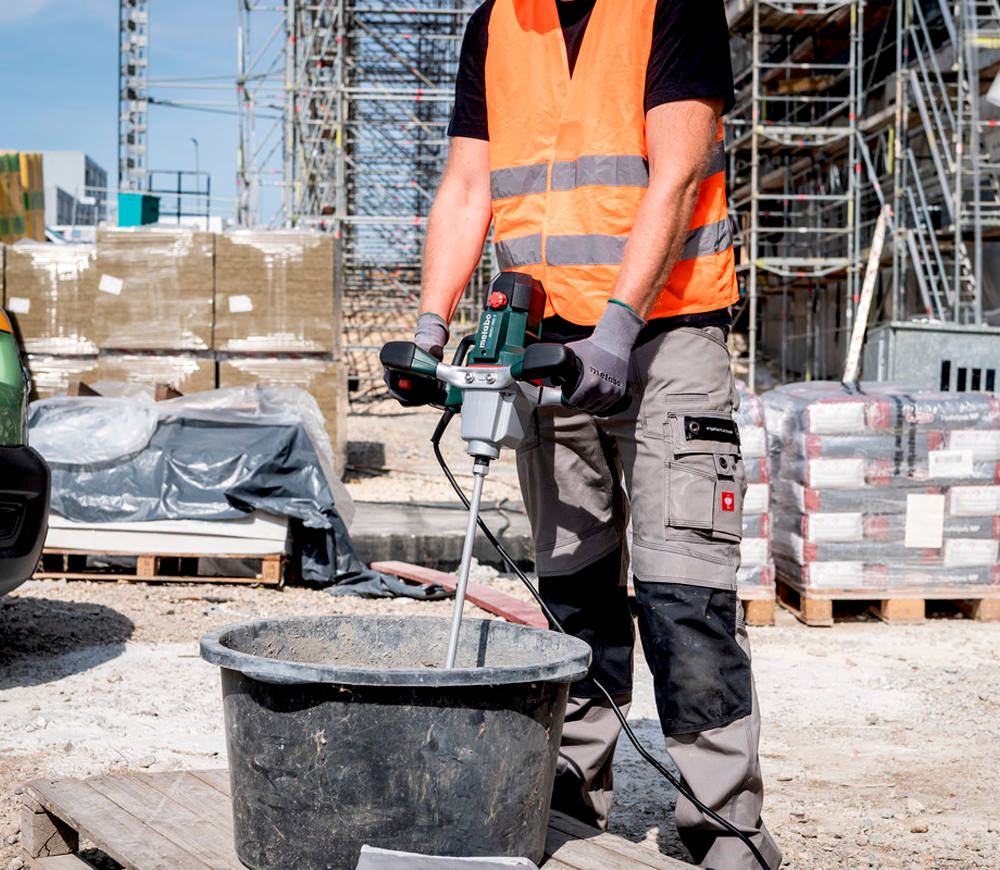 Миксер строительный METABO RWEV 1600-2 1600вт photo 2