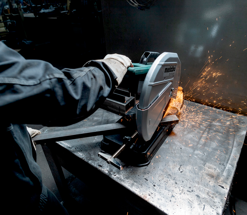 Абразивно-отрезной станок по металлу METABO CS 24-355 S2400вт 355мм photo 2