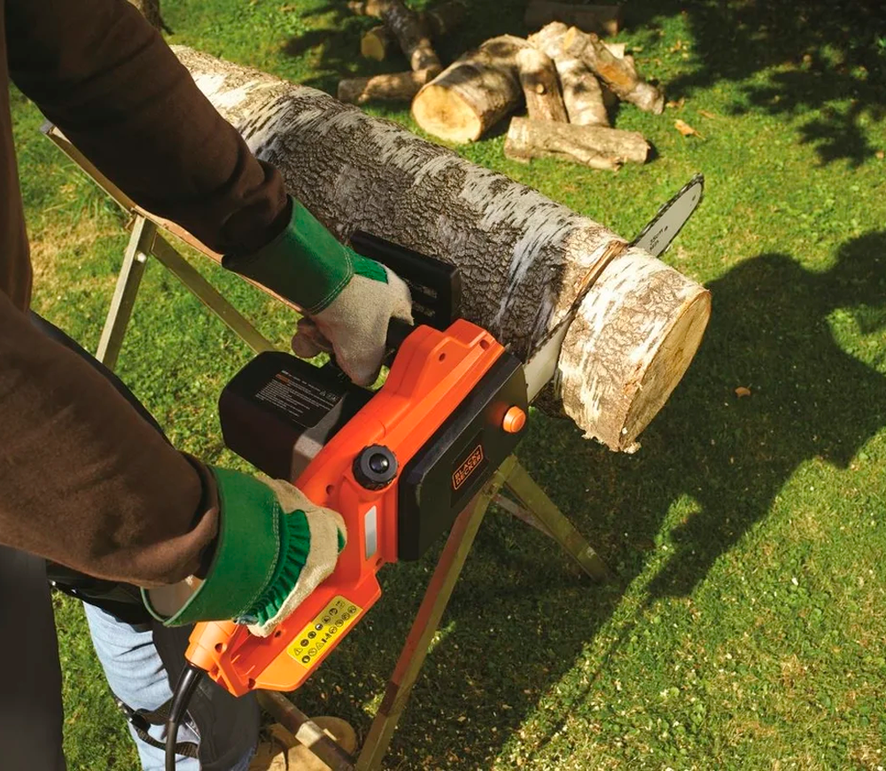 Цепная пила электрическая BLACK&DECKER CS1835 1800вт 350мм photo 2