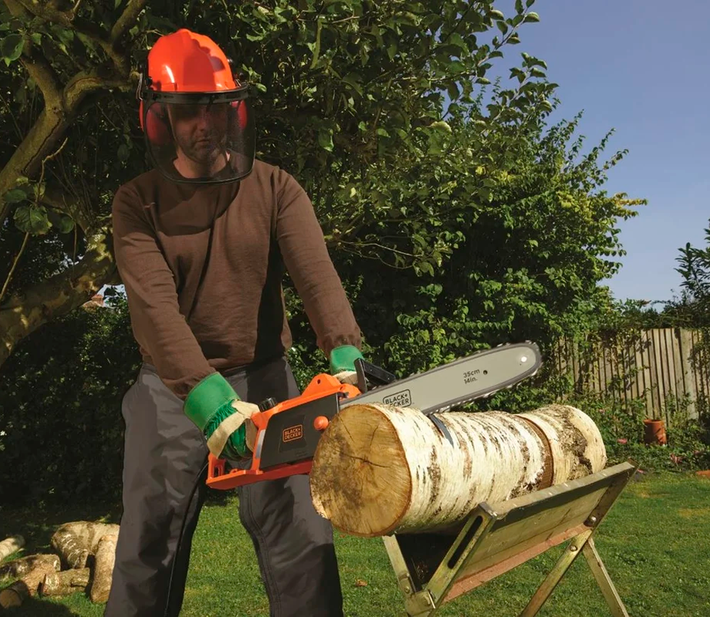 Цепная пила электрическая BLACK&DECKER CS1835 1800вт 350мм photo 3
