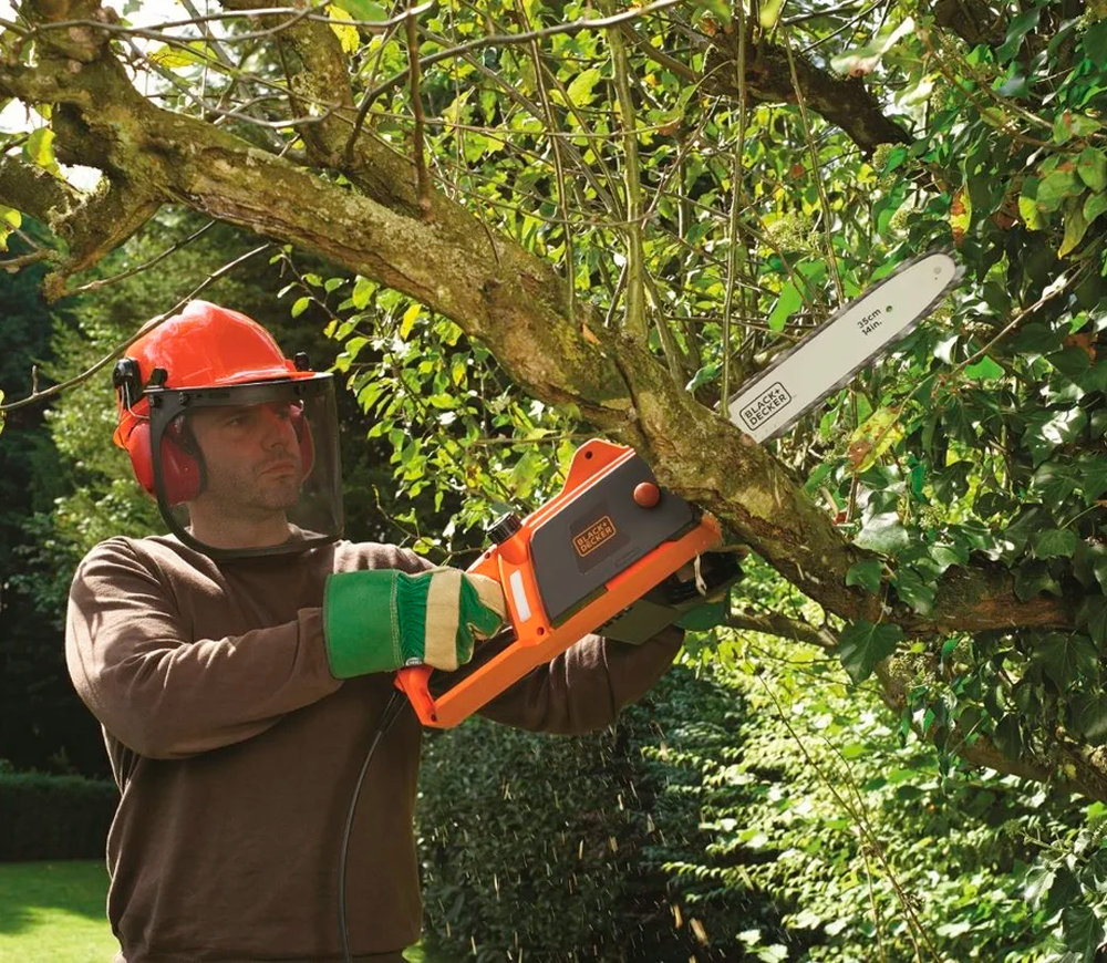 Цепная пила электрическая BLACK&DECKER CS1835 1800вт 350мм photo 4