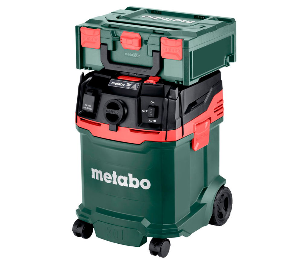 Пылесос промышленный METABO ASA 30 H PC 1200вт 225мбар 30л photo 0