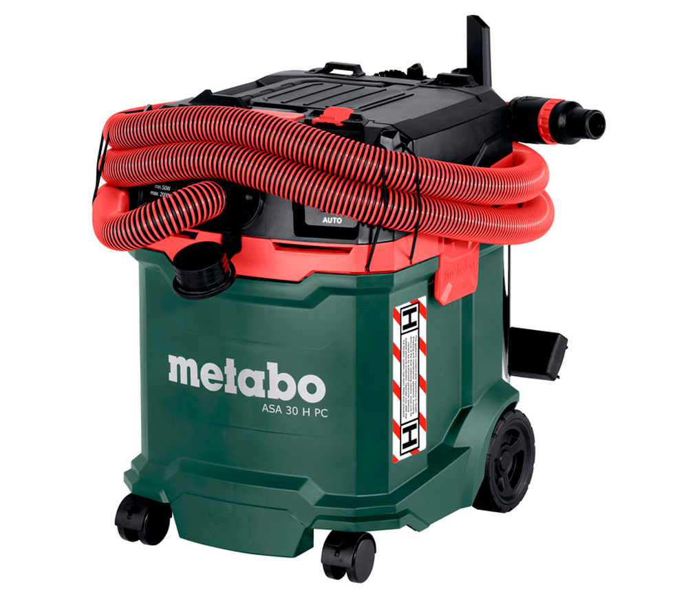 Пылесос промышленный METABO ASA 30 H PC 1200вт 225мбар 30л photo 4