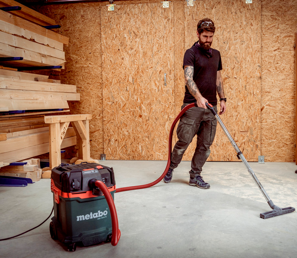 Пылесос промышленный METABO ASA 30 M PC 1200вт 225мбар 30л photo 3