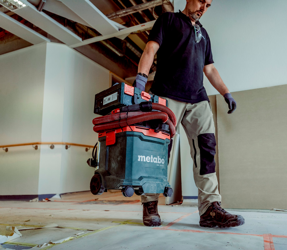 Пылесос промышленный METABO ASA 30 M PC 1200вт 225мбар 30л photo 7
