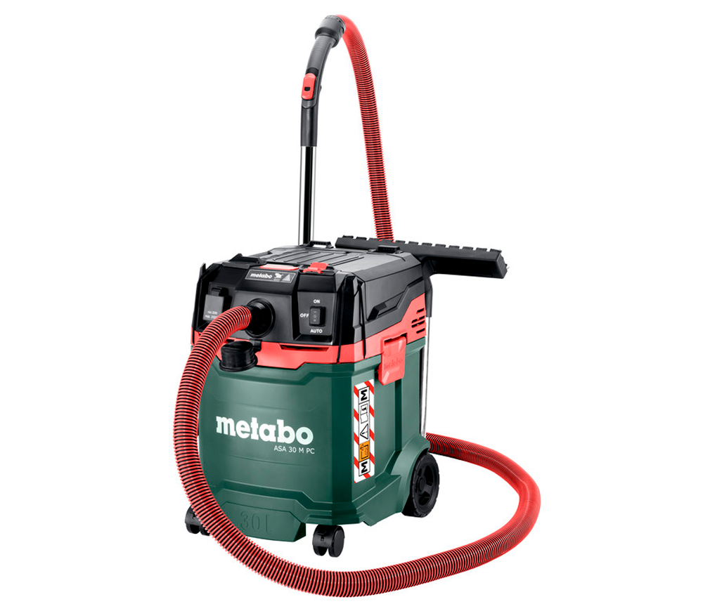 Пылесос промышленный METABO ASA 30 M PC 1200вт 225мбар 30л photo