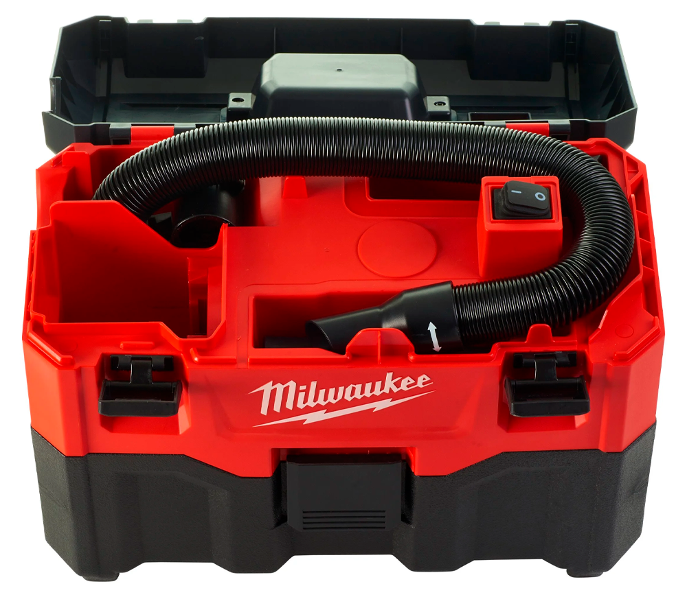 Пылесос промышленный аккумуляторный (без АКБ) MILWAUKEE M18 VC2-0 80мбар 7.5л photo 1