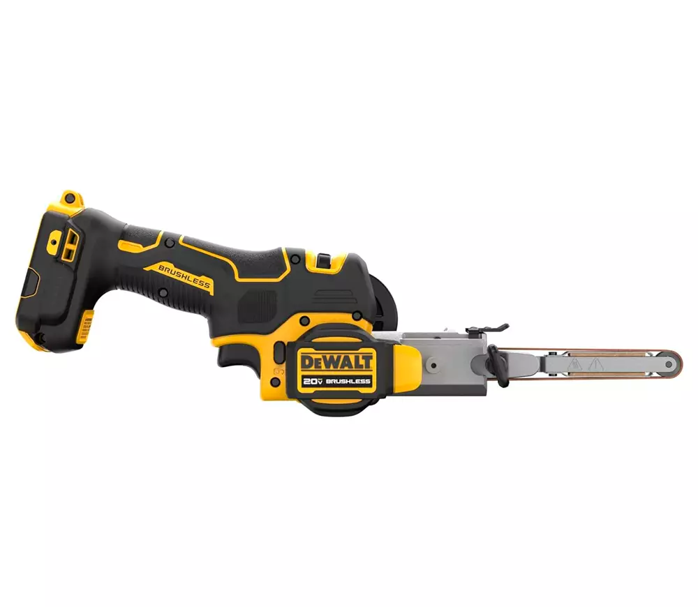Mașină de șlefuit cu bandă cu acumulator (fără bat.) DEWALT DCM200NT-XJ  13 mm photo 1