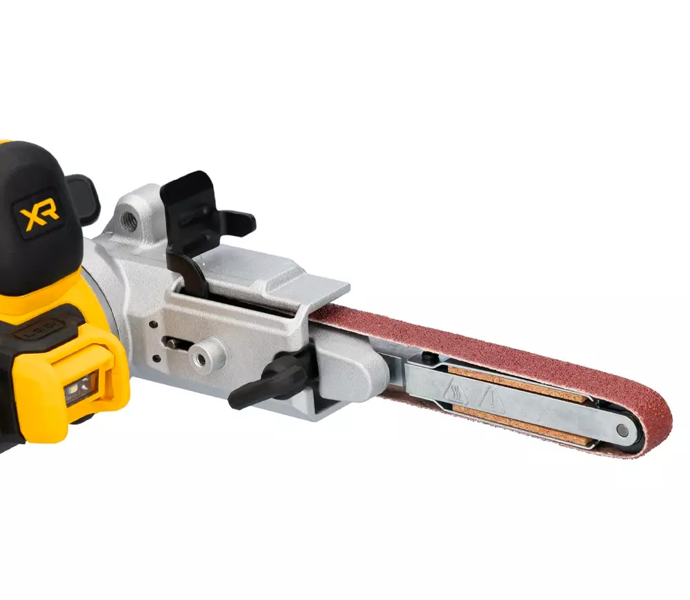 Mașină de șlefuit cu bandă cu acumulator (fără bat.) DEWALT DCM200NT-XJ  13 mm photo 2