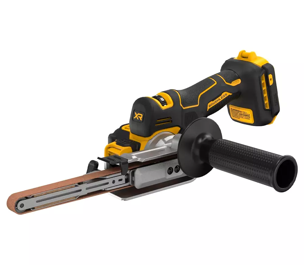 Mașină de șlefuit cu bandă cu acumulator (fără bat.) DEWALT DCM200NT-XJ  13 mm photo