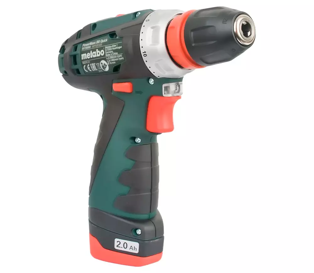 Шуруповёрт аккумуляторный METABO PowerMaxx BS QuickBasic 10.8В 2Ач photo 0