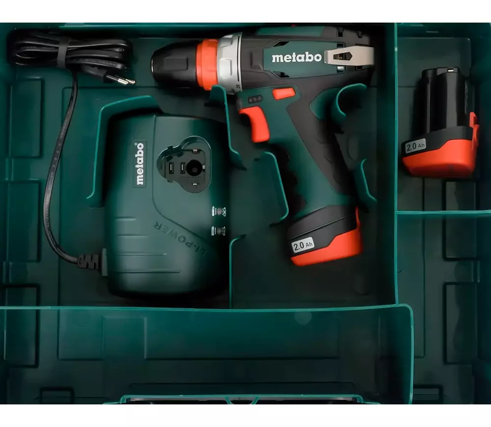 Шуруповёрт аккумуляторный METABO PowerMaxx BS QuickBasic 10.8В 2Ач photo 4