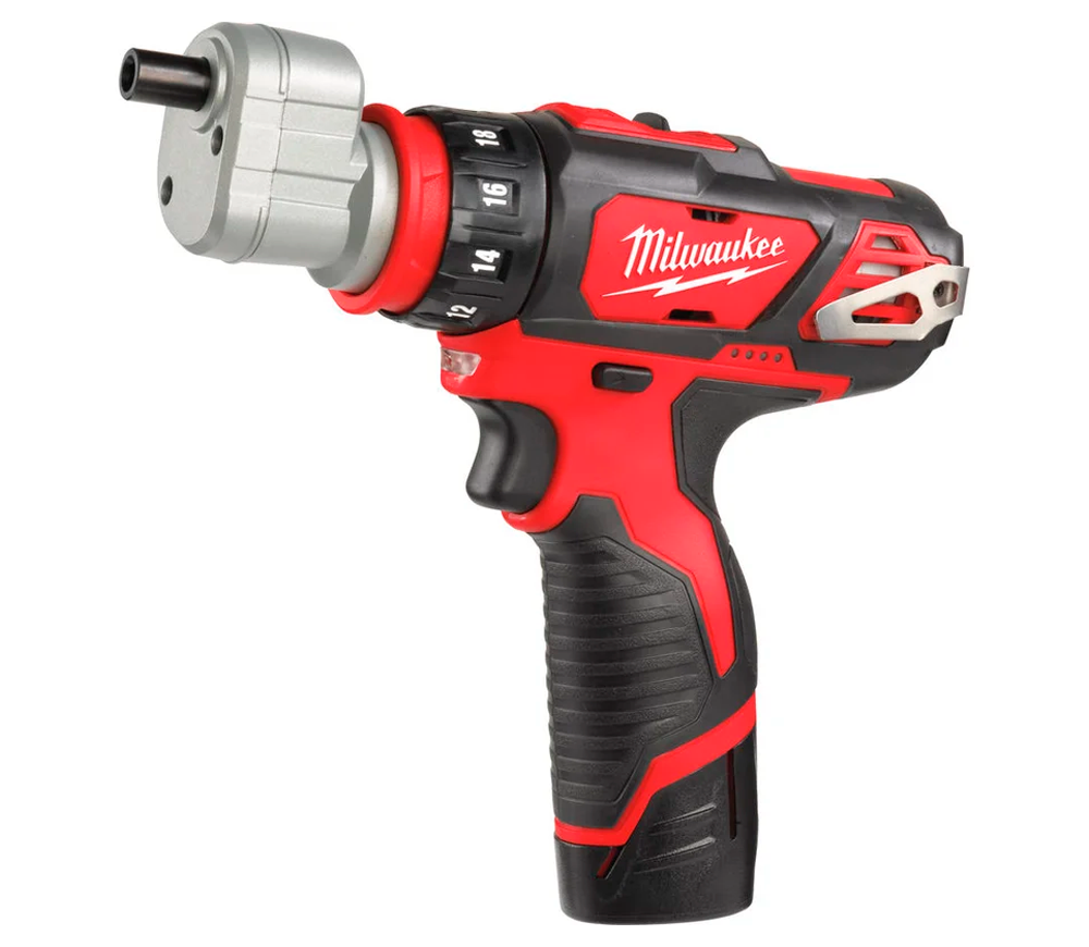 Mașină de înșurubat cu acumulator MILWAUKEE M12 BDDXKIT-202C 12V 2Ah photo 0