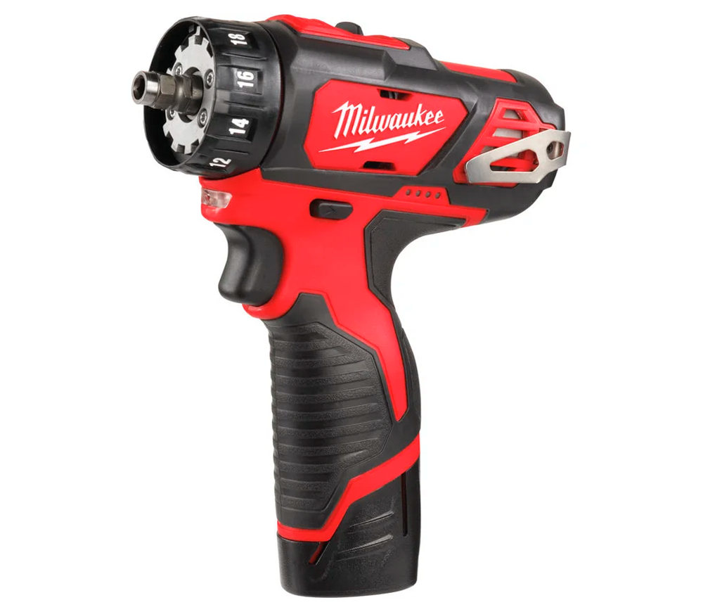Mașină de înșurubat cu acumulator MILWAUKEE M12 BDDXKIT-202C 12V 2Ah photo 2