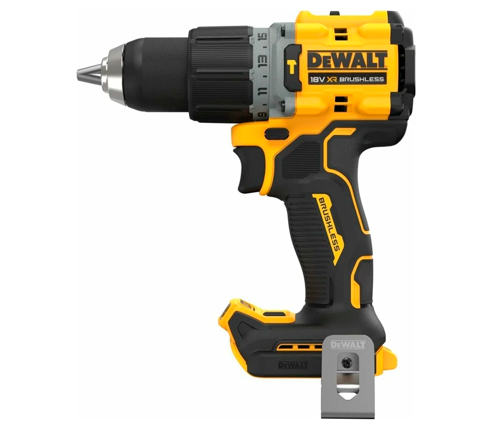 Шуруповёрт аккумуляторный (без АКБ) DEWALT DCD805NT-XJ 18В 55Ач photo 1