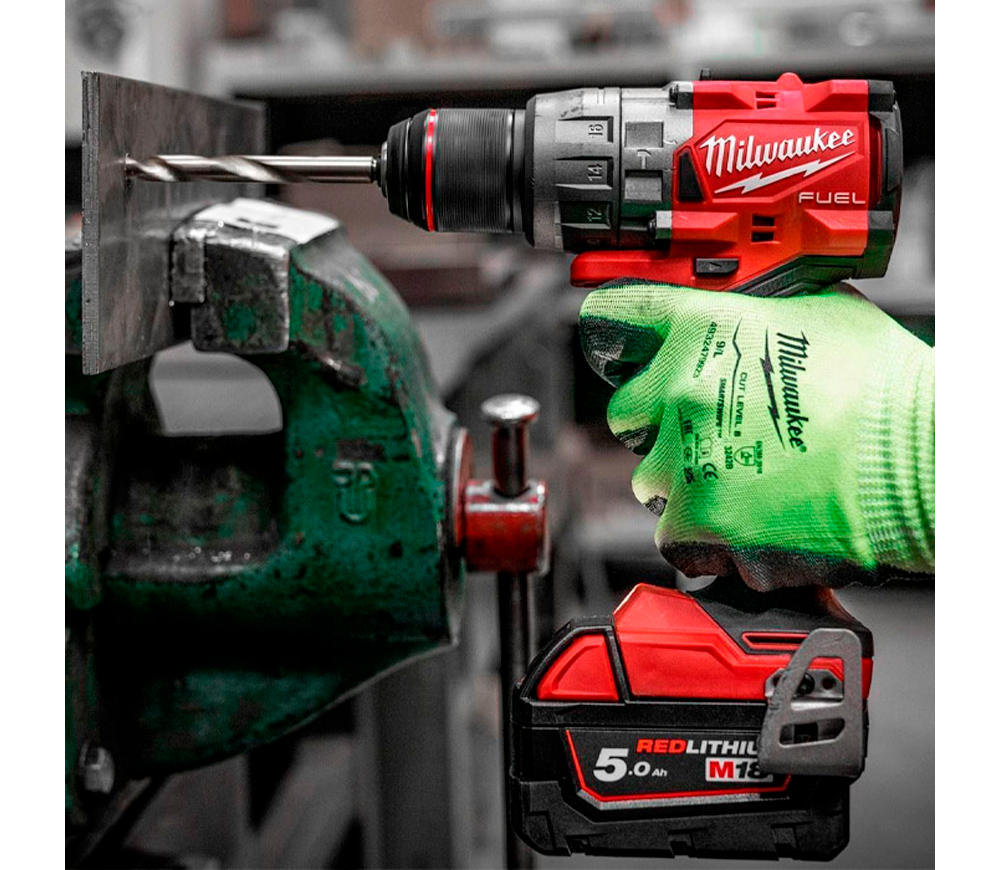 Mașină de înșurubat cu acumulator MILWAUKEE FPD3100P-502P 18V 5Ah photo 0