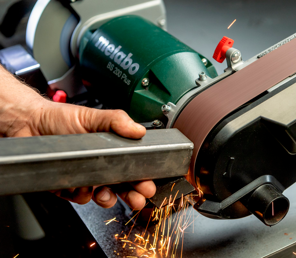 Точильный станок с гриндером METABO BS 200 Plus 600вт 200мм photo 2