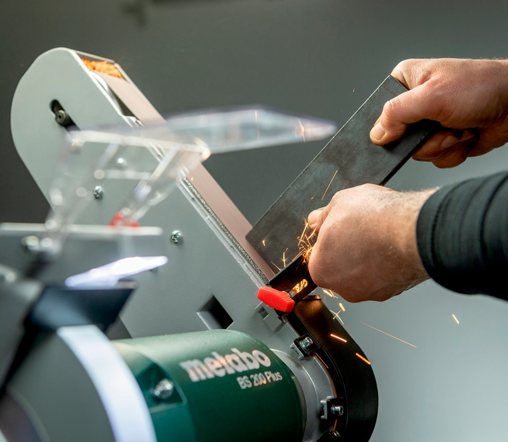 Точильный станок с гриндером METABO BS 200 Plus 600вт 200мм photo 4