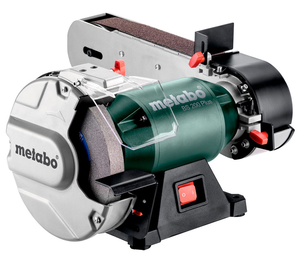 Точильный станок с гриндером METABO BS 200 Plus 600вт 200мм photo