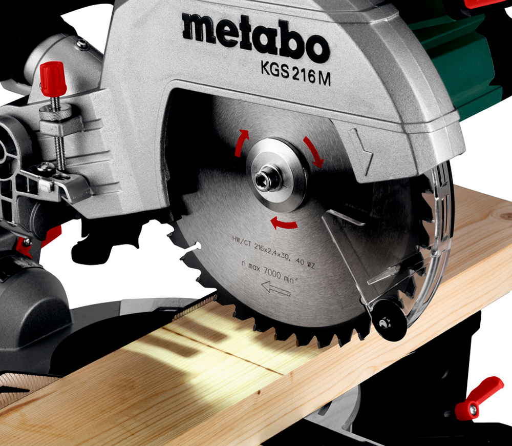 Торцовочная пила METABO KGS 216 M 1500вт 216мм photo 3
