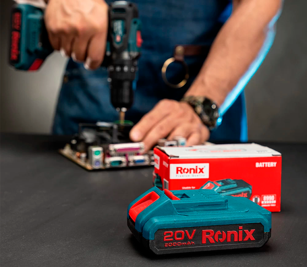 Аккумулятор RONIX 8990 Слайдер 20В 2Ач photo 9