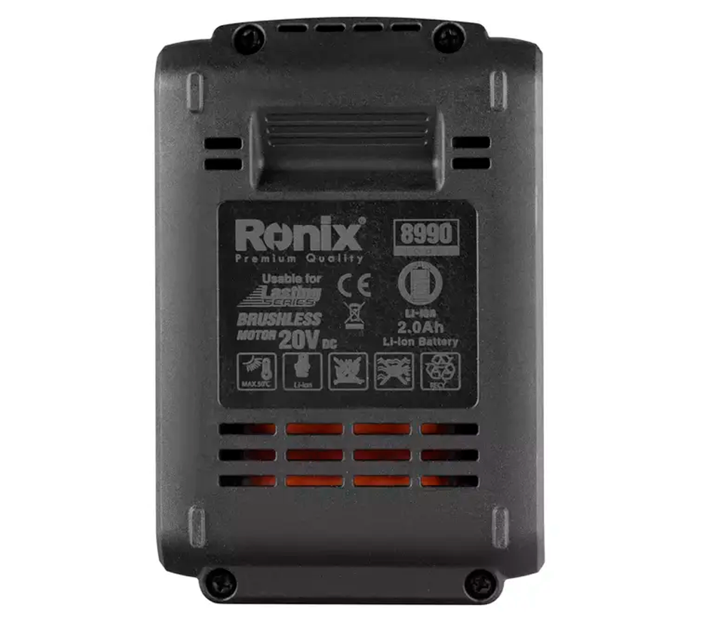 Аккумулятор RONIX 8990 Слайдер 20В 2Ач photo 5