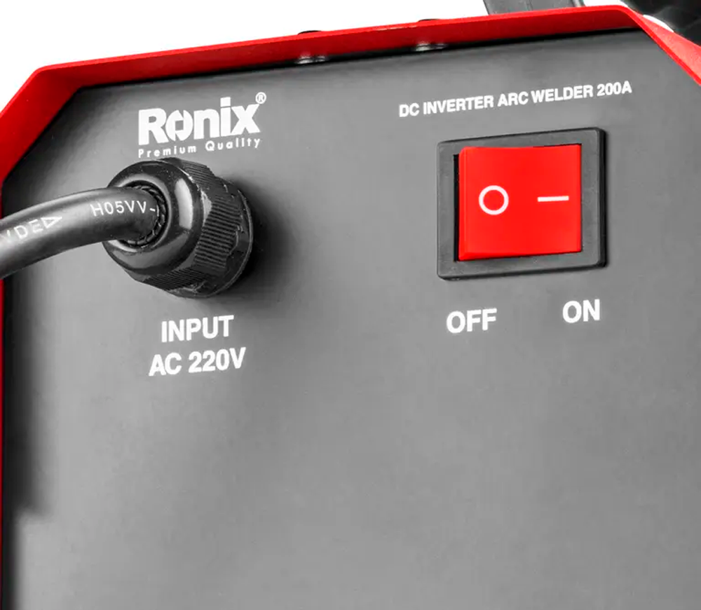 Сварочный аппарат RONIX RH-4604 200A photo 4