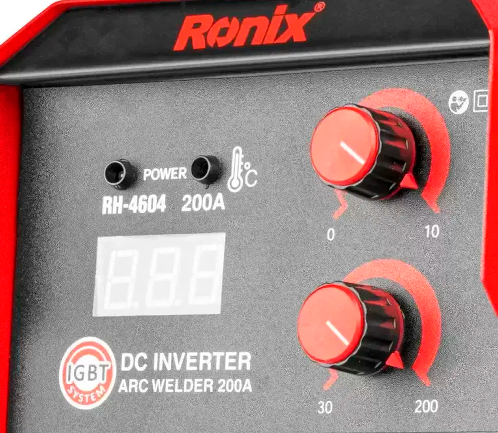 Сварочный аппарат RONIX RH-4604 200A photo 6