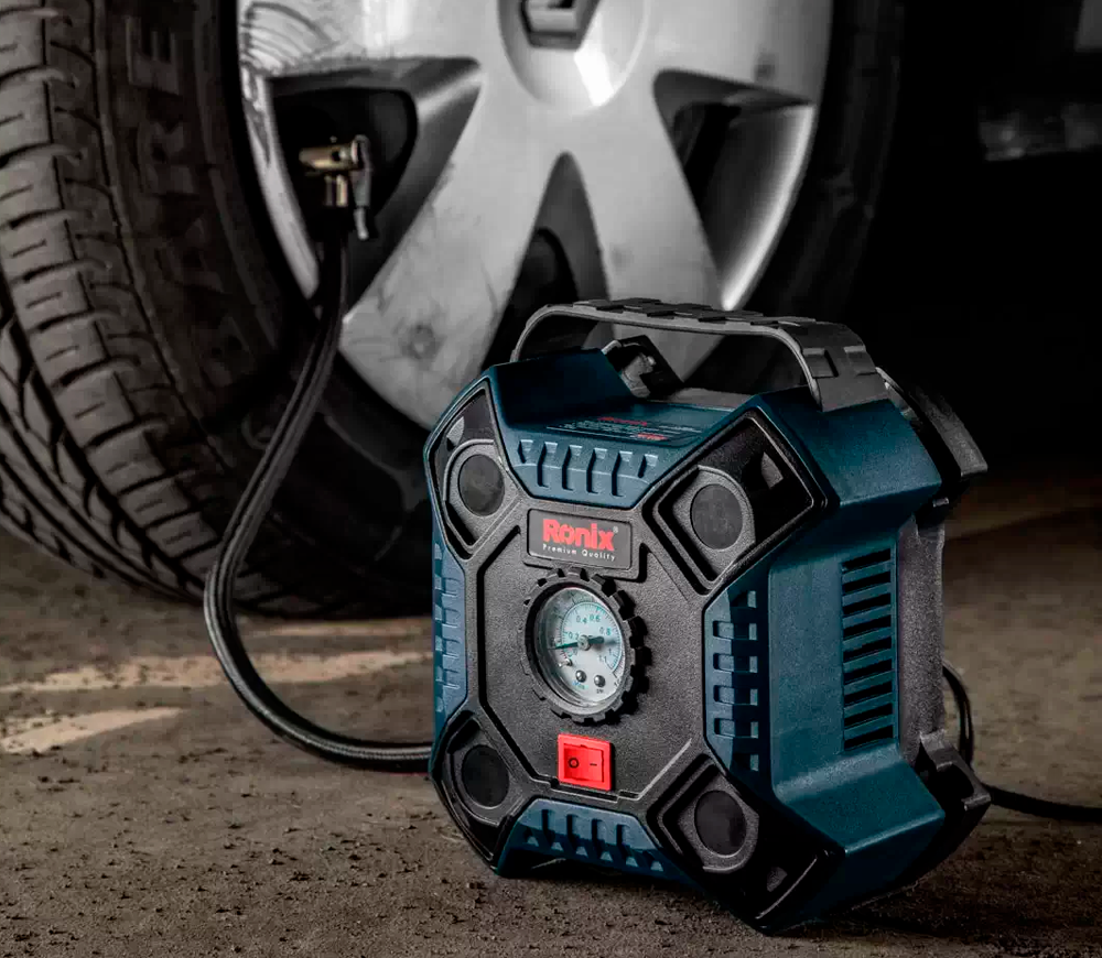 Автокомпрессор RONIX RH-4263 12В 11бар 400л/мин photo 7