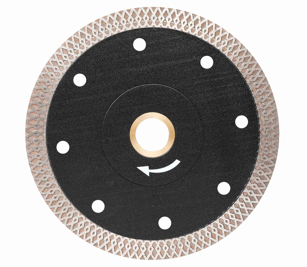 Disc de tăiat cu diamant TAQT TQBM125 125mm Turbo Ceramică/Porțelan/Marmură photo