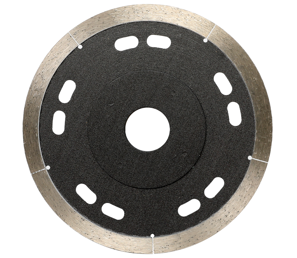 Disc de tăiat cu diamant TAQT TQBC125 125mm Segmentat Ceramică/Porțelan/Marmură photo 0