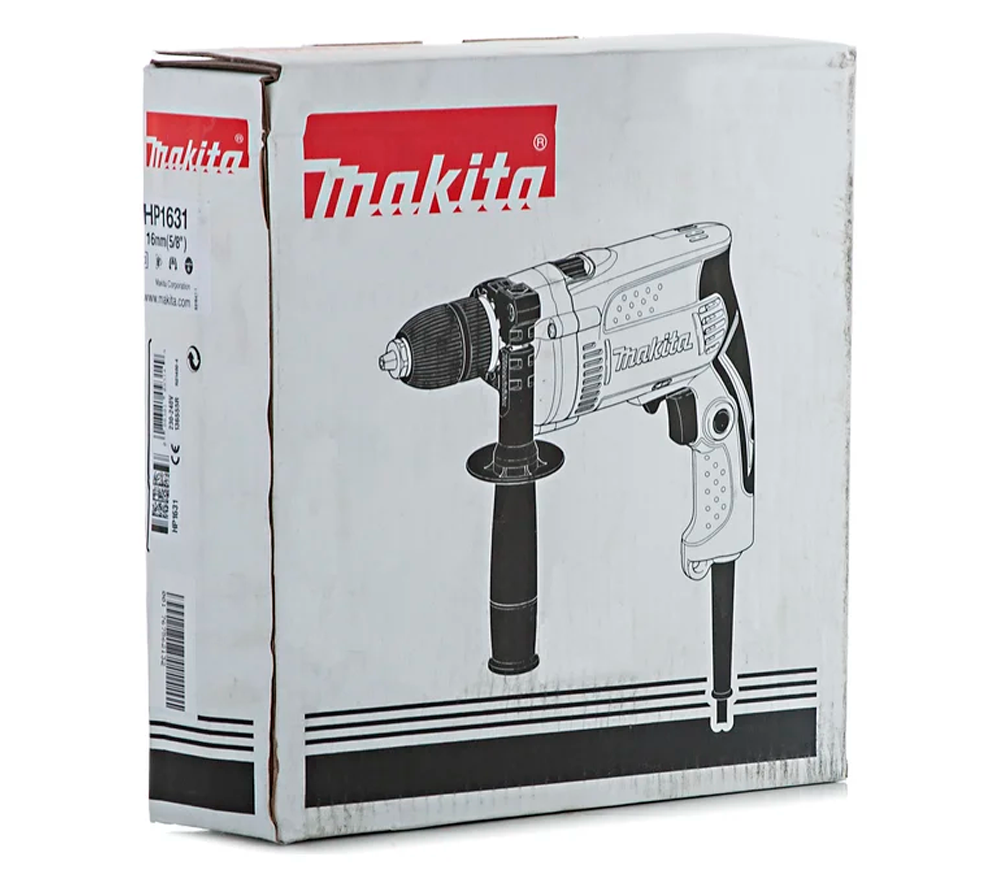 Дрель ударная MAKITA HP1631 710вт photo 3