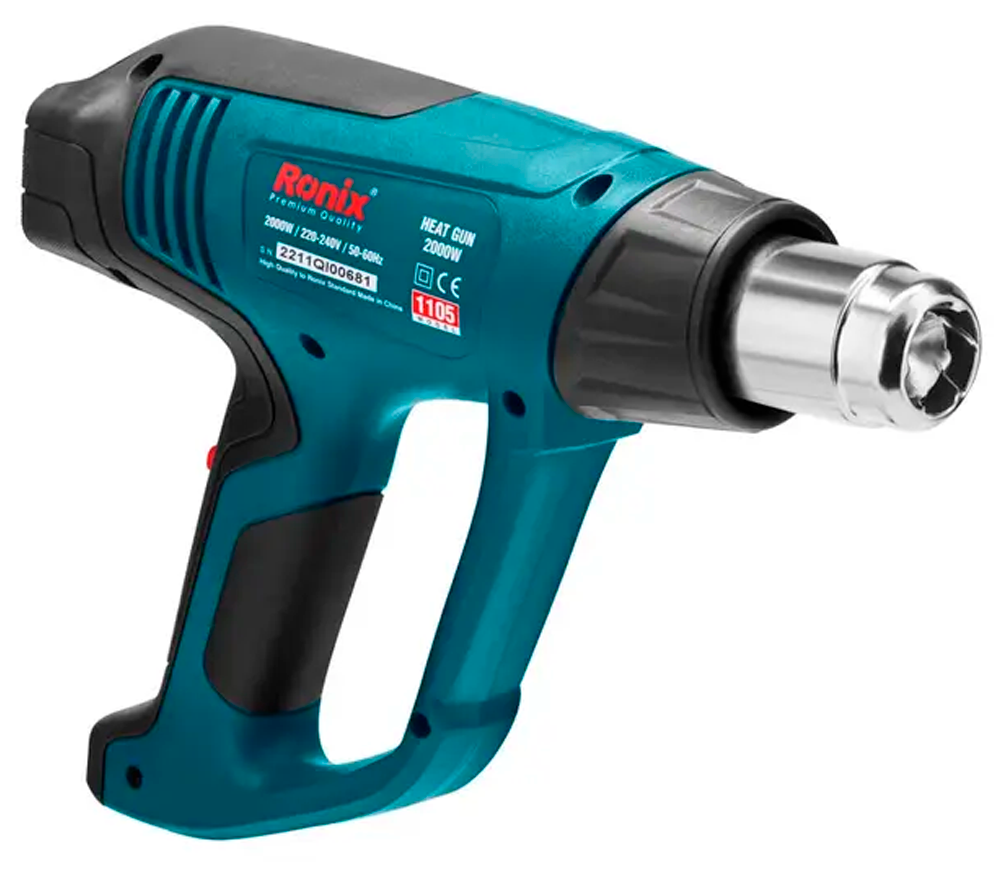 Suflantă de aer cald RONIX 1105 2000w 600°C photo 2