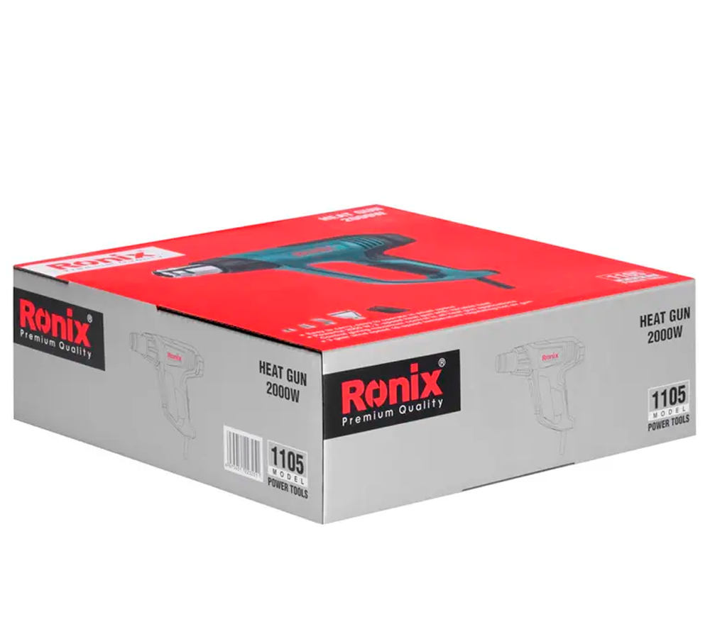Suflantă de aer cald RONIX 1105 2000w 600°C photo 6
