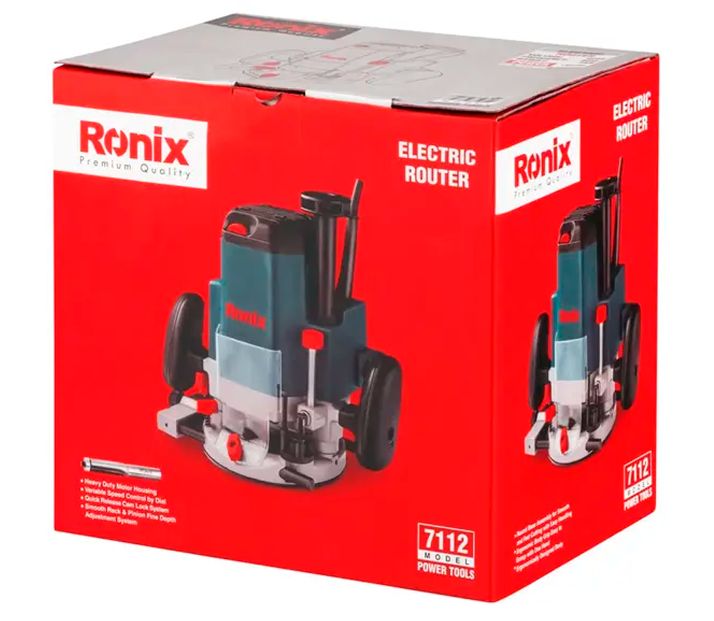 Mașină de frezat RONIX 7112 1850w photo 1