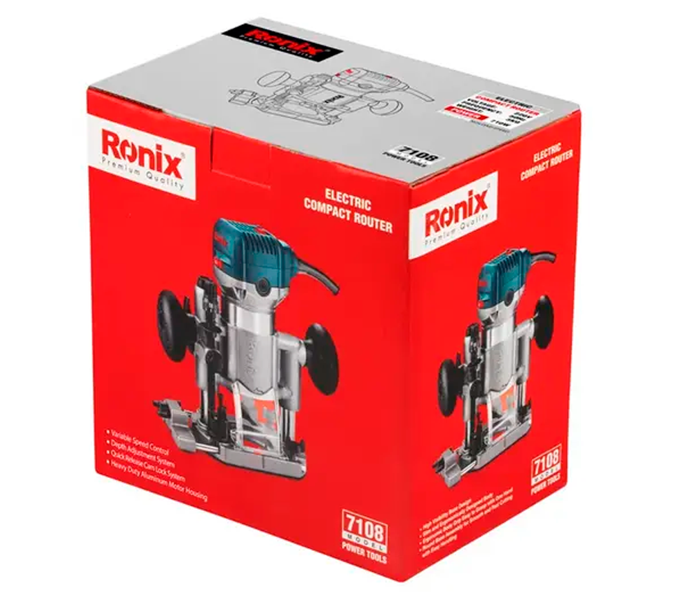 Mașină de frezat universală RONIX 7108 710w photo 4