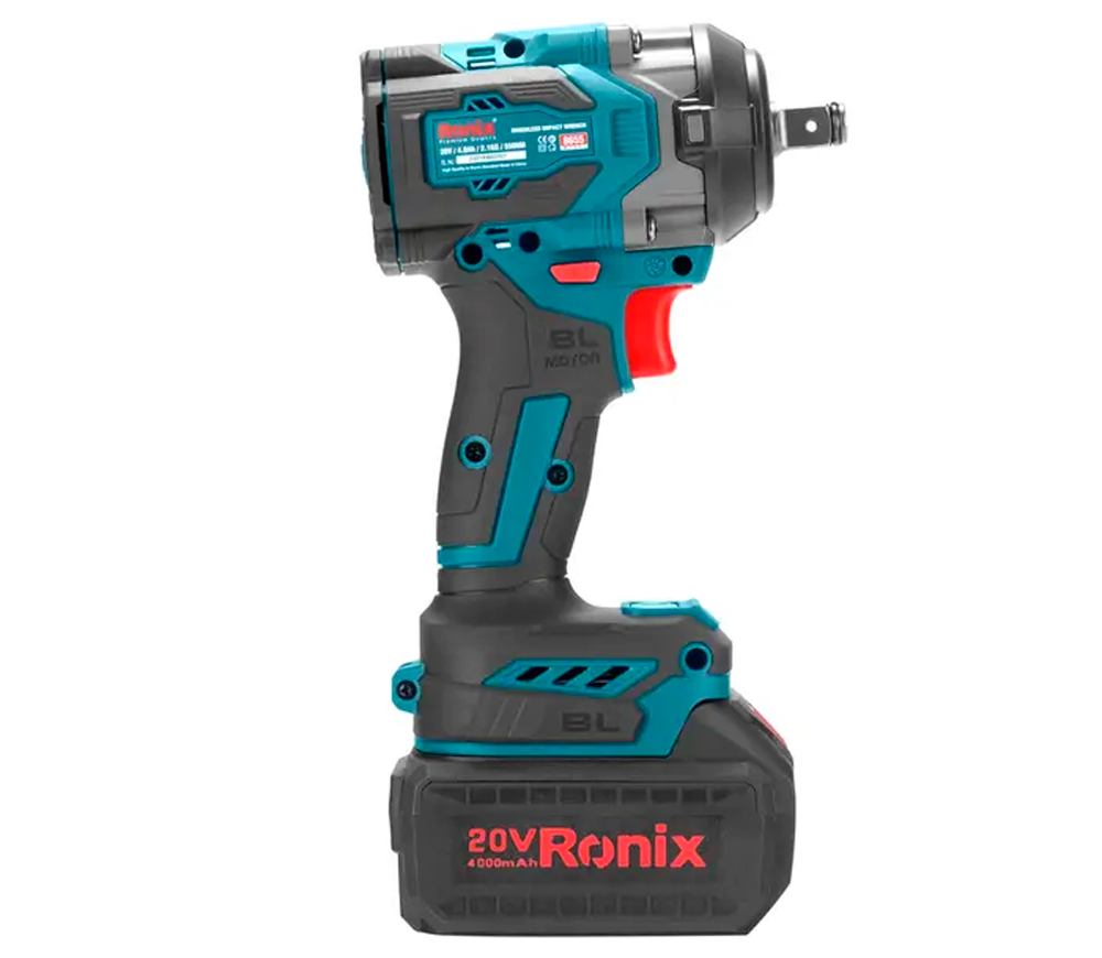 Гайковерт аккумуляторный RONIX 8655 20В 4Ач 500Нм photo 9