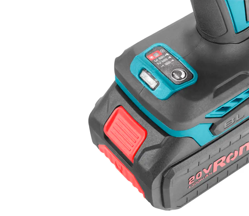 Гайковерт аккумуляторный RONIX 8655 20В 4Ач 500Нм photo 5