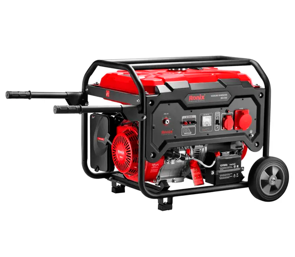 Generator electric RONIX RH-4782 5.5kw Benzină AVR photo