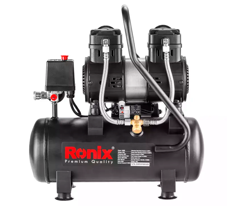 Компрессор безмасляный RONIX RC-1012 80л/мин 10л photo 8