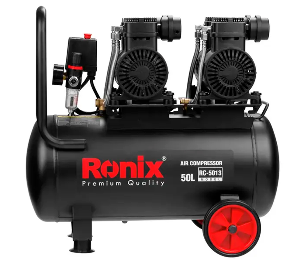 Компрессор безмасляный RONIX RC-5013 200л/мин 50л photo 0