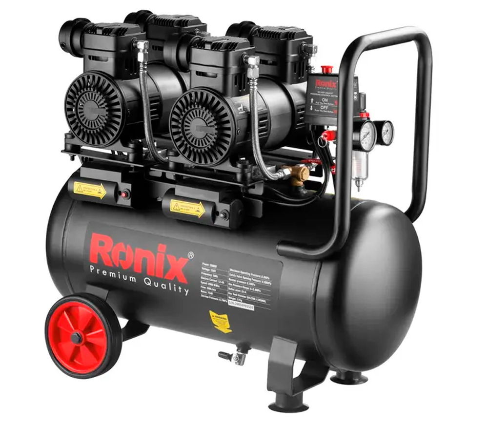 Компрессор безмасляный RONIX RC-5013 200л/мин 50л photo 8