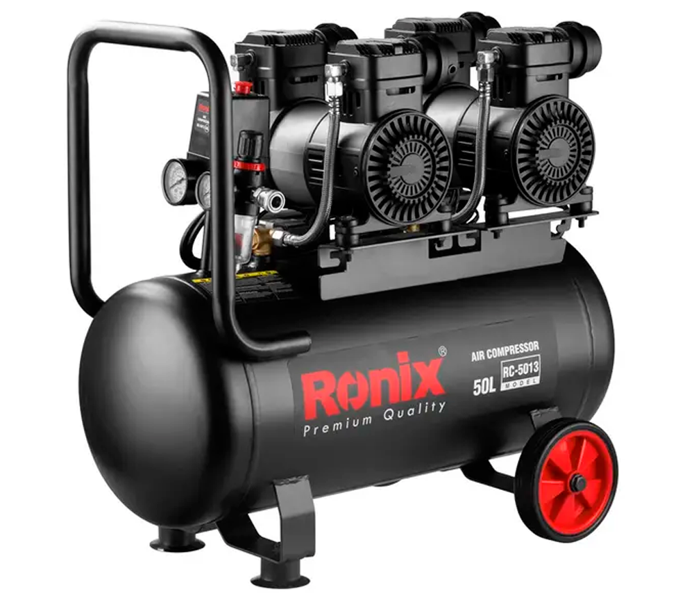 Компрессор безмасляный RONIX RC-5013 200л/мин 50л photo