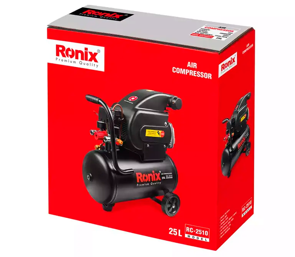 Компрессор RONIX RC-2510 200л/мин 25л photo 7
