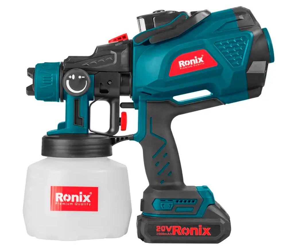 Краскопульт аккумуляторный RONIX 8604 20В 2Ач photo 0