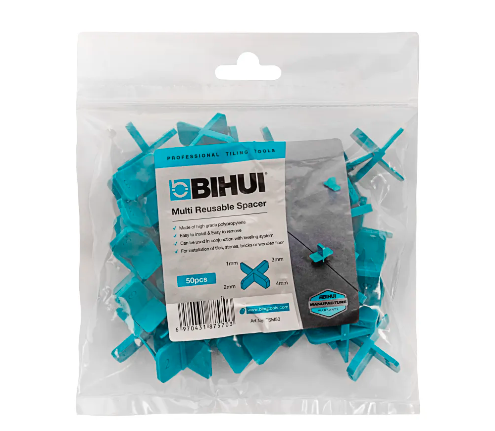 Крестики для плиточных швов BIHUI TSM50 1/2/3/4мм photo 2