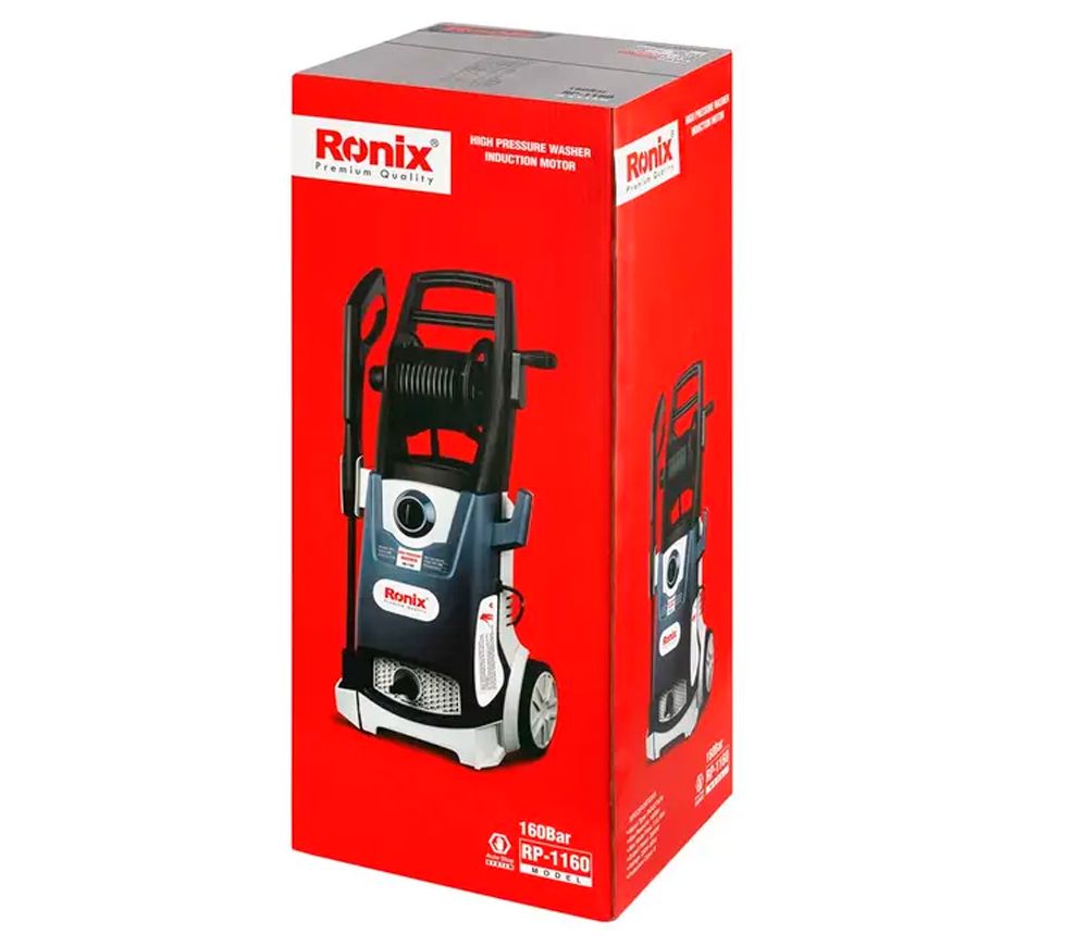 Мойка высокого давления RONIX RP-1160 2200вт 160бар 440л/ч photo 1